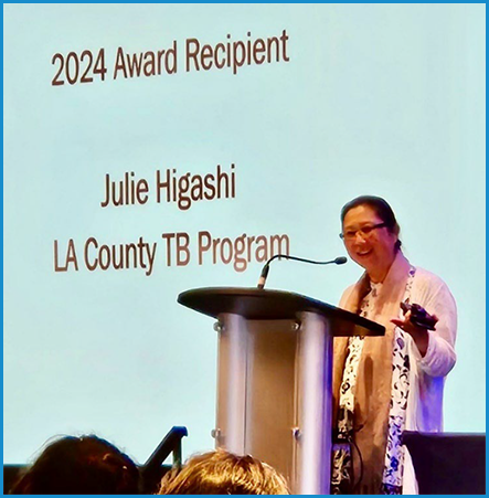 Julie Higashi, NTCA “TB Controller of the Year”