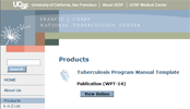 Go to online Tuberculosis Program Manual Template page